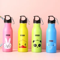 500ml aluminum sports bottle portable gift cup animal pattern creative cup new cartoon large capacity tea cup