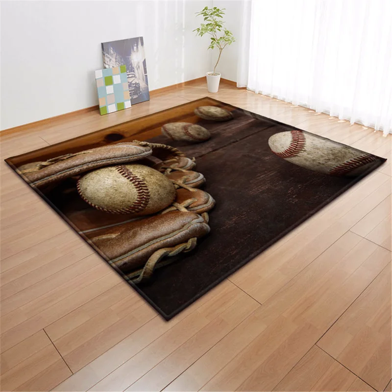 

Spherical 3D Patterned Carpet Children's Play Anti-slip Rug Balcony Bathroom Entrance Door Mat Living Room Decoration Floor Mat