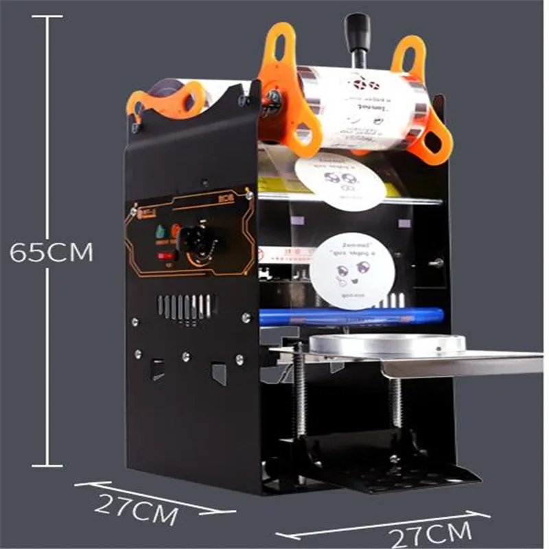 Станок для фастфуда станок запечатывания пластиковых бумажных стаканчиков