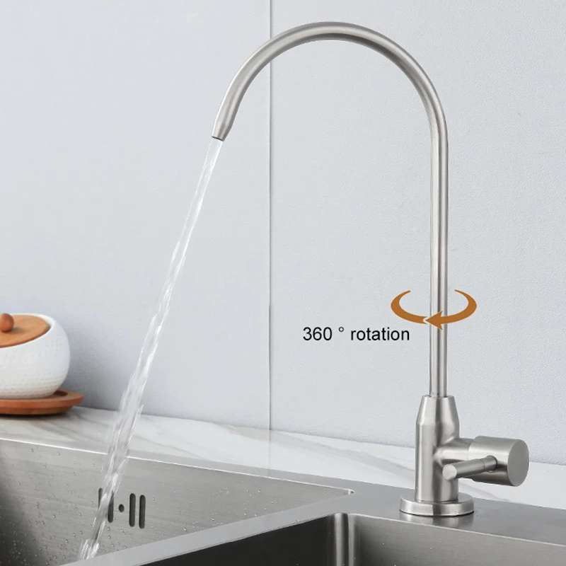 

Kitchen Supplies Faucet Faucet Stainless Steel 360 Degree Rotatable Modern Home Kitchen Sink