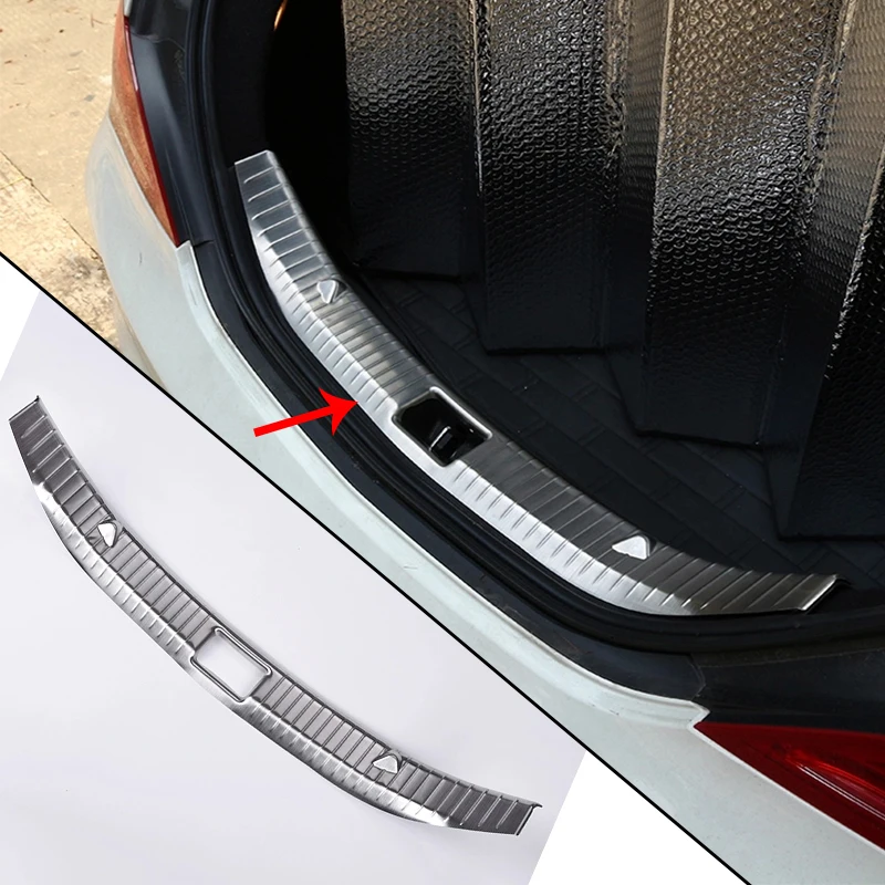 

Защитная крышка для багажника автомобиля, внутренняя накладка из нержавеющей стали для Mercedes Benz CLA Class W117 200 220 CLA260