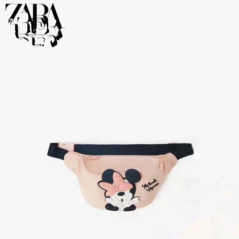 Сумка поясная детская с мультипликационным принтом Микки и Минни Маус | Игрушки