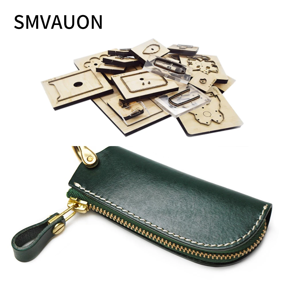 SMVAUON DIY длинный кошелек дерево высечки новый брелок Шарм подходит для трендов