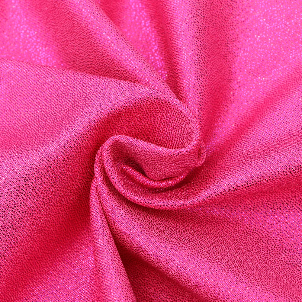 BAOHULU гимнастическое трико для маленьких девочек блестящее лоскутное балетное