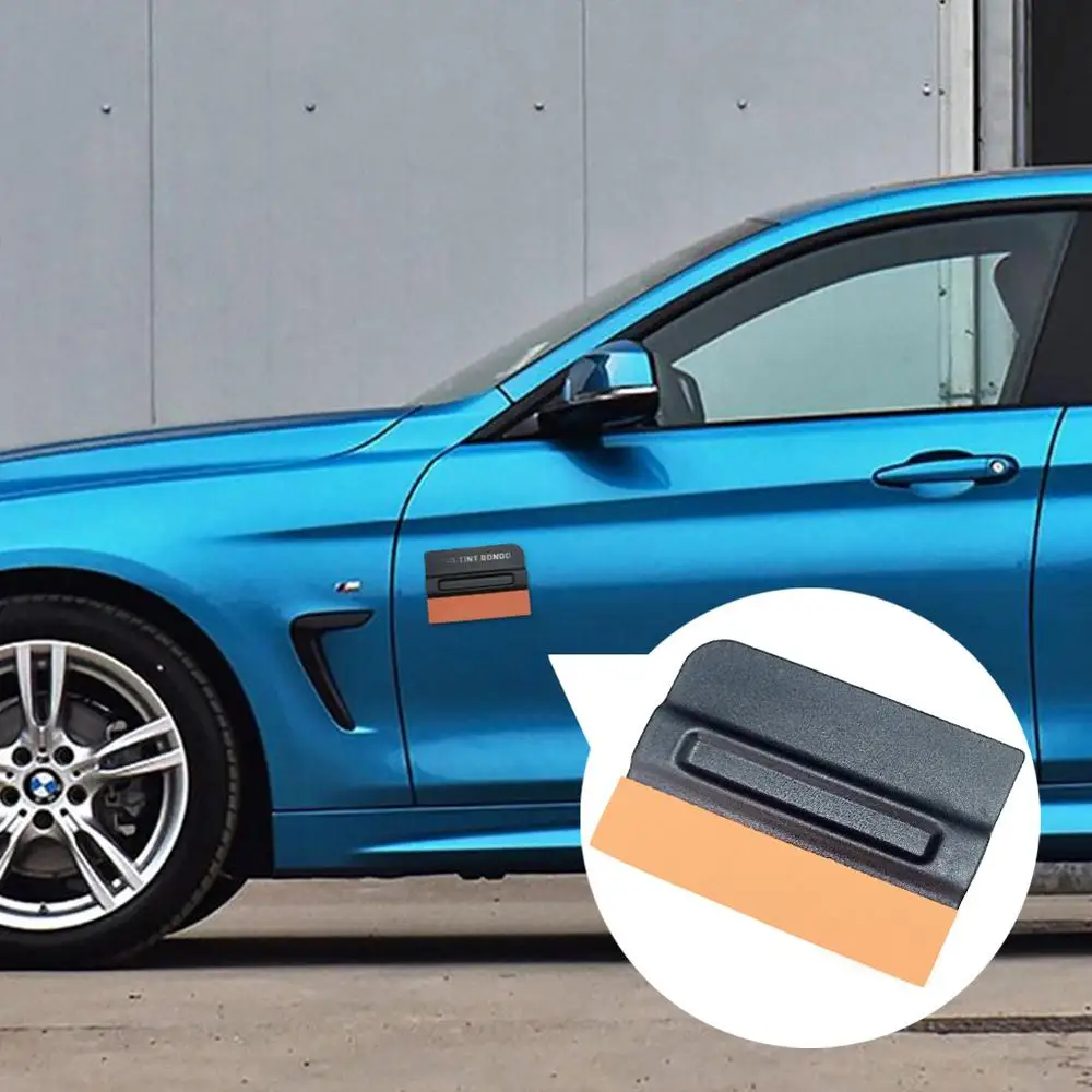 Магнитный скребок из углеродного волокна виниловая пленка для автомобиля ТИНТ