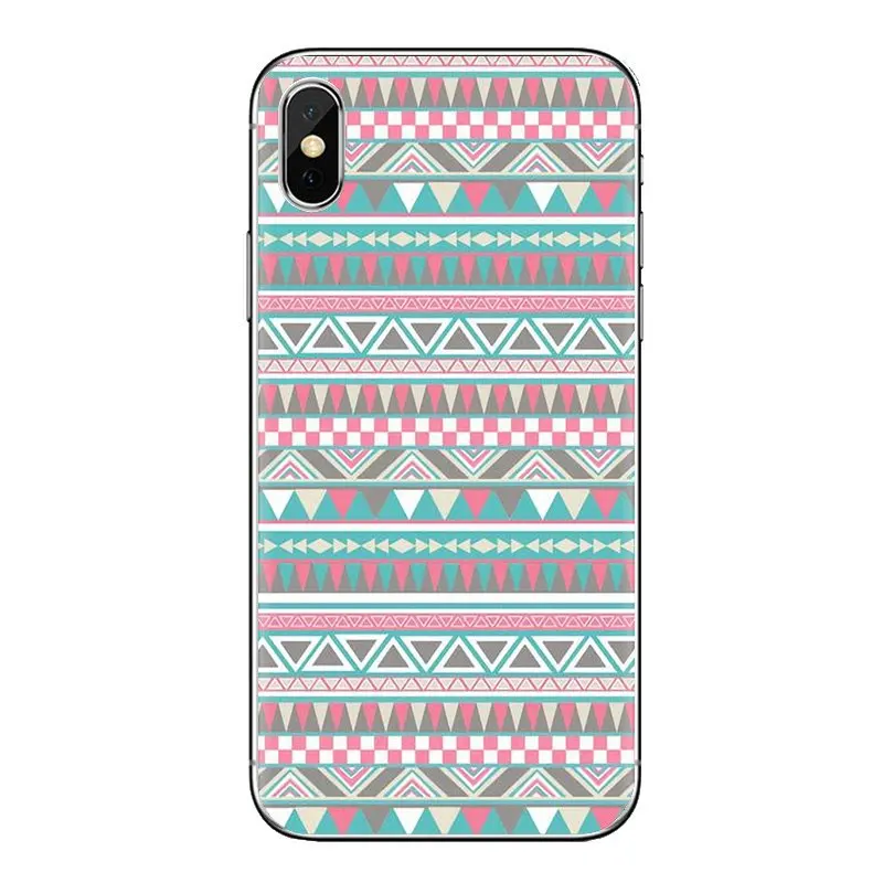 tribal chevron Geometric For Xiaomi Mi3 Samsung A10 A30 A40 A50 A60 A70 Galaxy S2 Note 2 Grand Core Prime Transparent Soft Cases |
