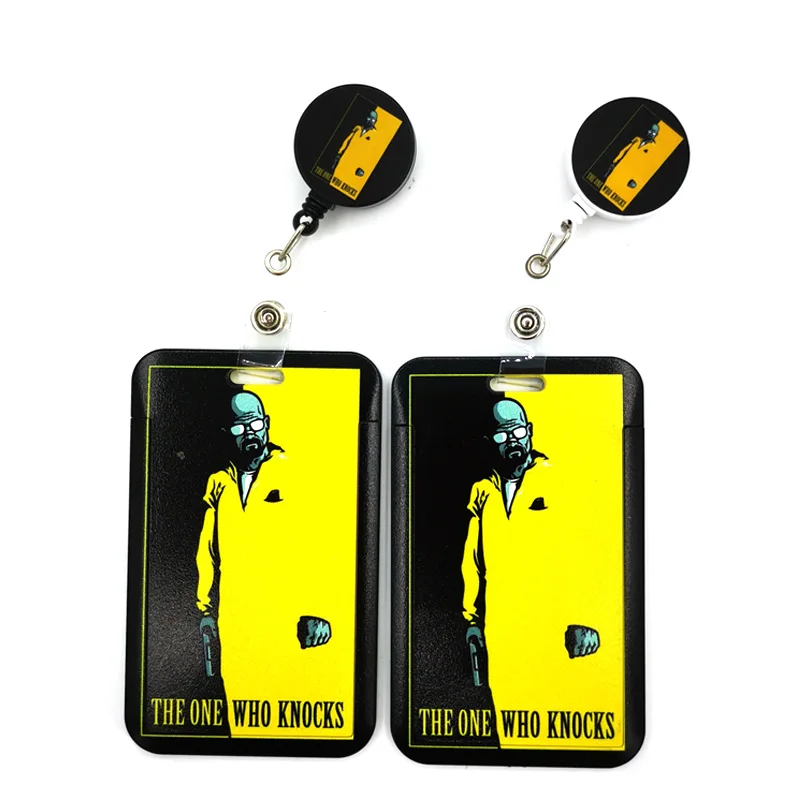 

Breaking Bad Card Holder Women Men Business Lanyards Badge Cards Case Women Card Cover Student Lanyard ID Name Card Holder Bags
