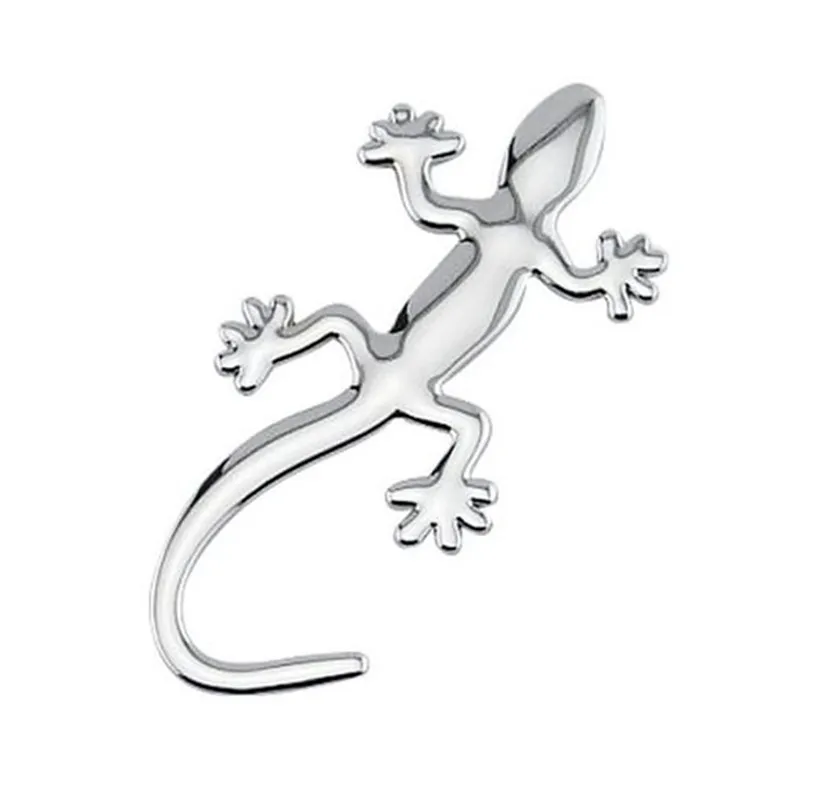 Автомобильный Стайлинг 3D металлические Gecko Наклейки с ящерицей для Rio k2 k3 K4 k5 Cadenza