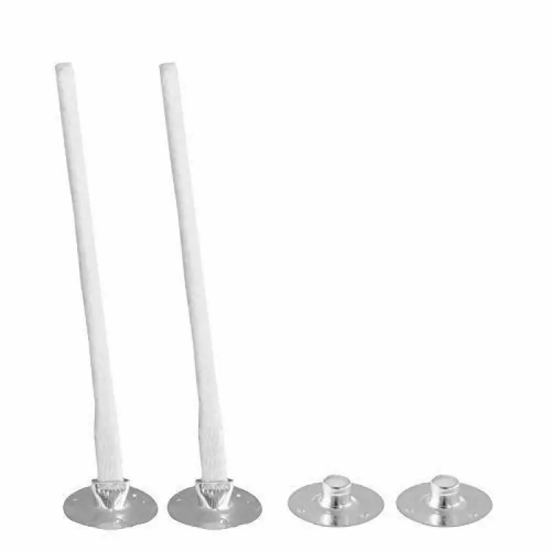 100PCS Candle Wick Metal Sustainer 12mm Durable Tabs Pack of | Дом и сад