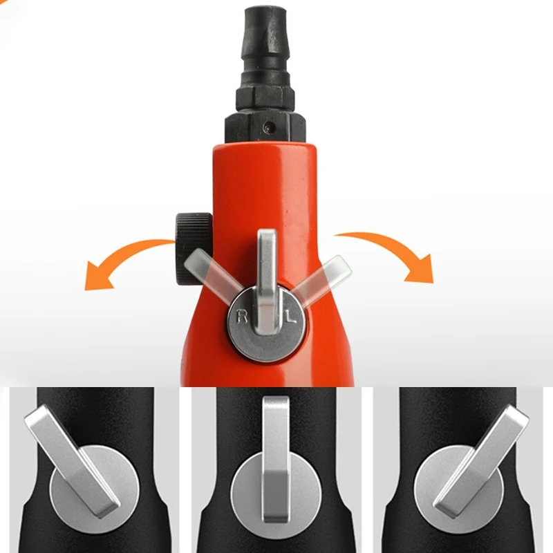 

Inner Hexagon 8H Pneumatic Wrench Straight Trigger Tool Durable High Speed Straight Pneumatic Drill Machine for Drilling Grindin