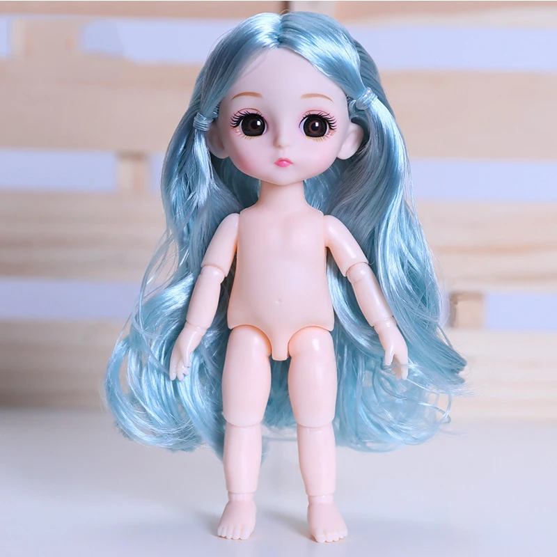 16 см 13 подвижных шарнирных кукол игрушки маленькая кукла с длинной головкой