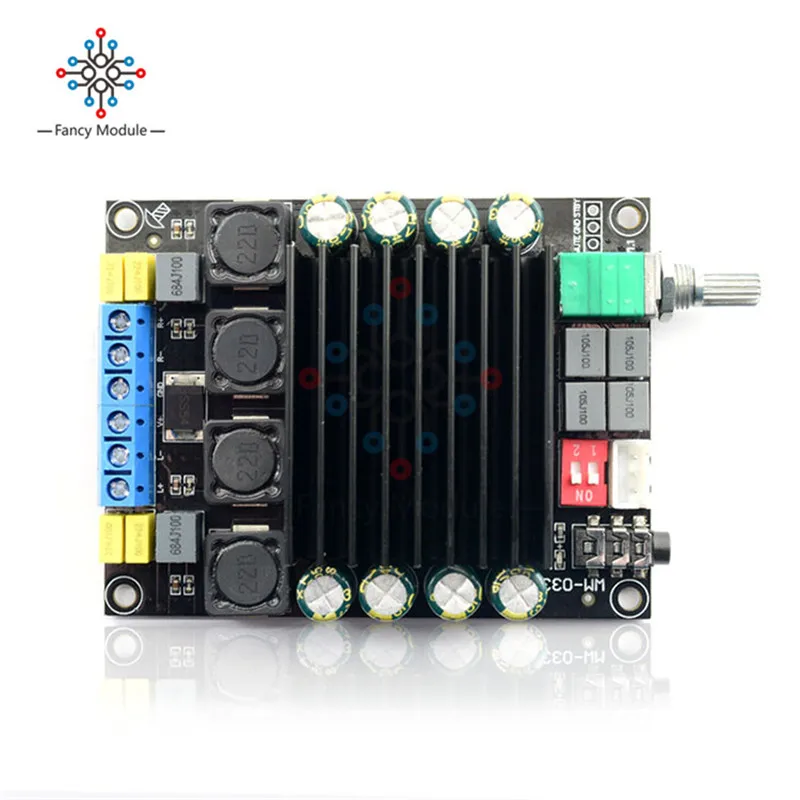 Цифровой усилитель аудио доска TDA7498 Мощность 2 0 класса D усилители