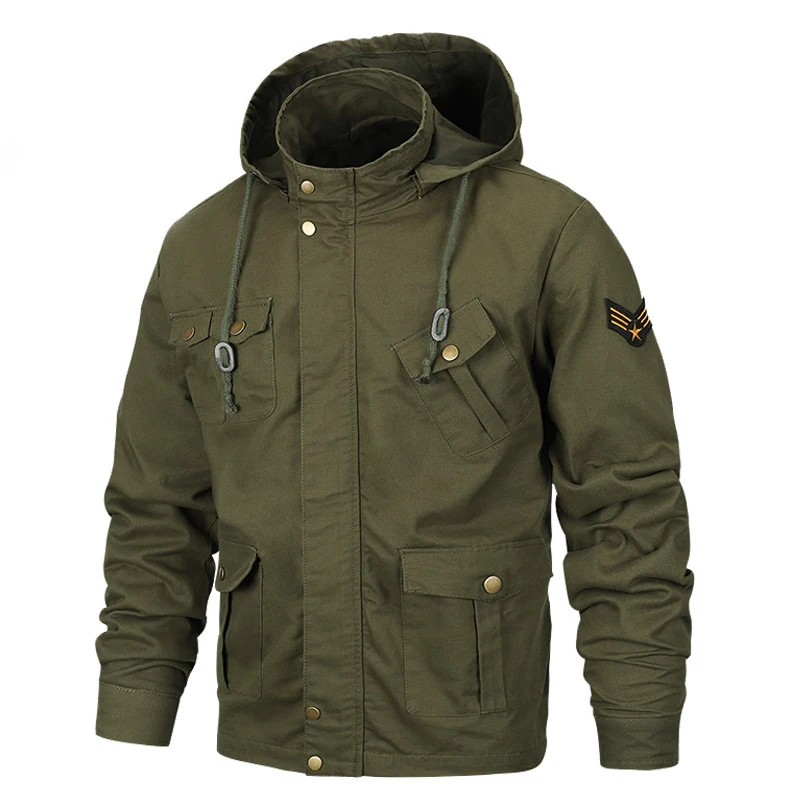 Men's Wear Will Code Loose Coat Continuous System Leisure Time Male Jacket Military Project Dress Wash | Мужская одежда