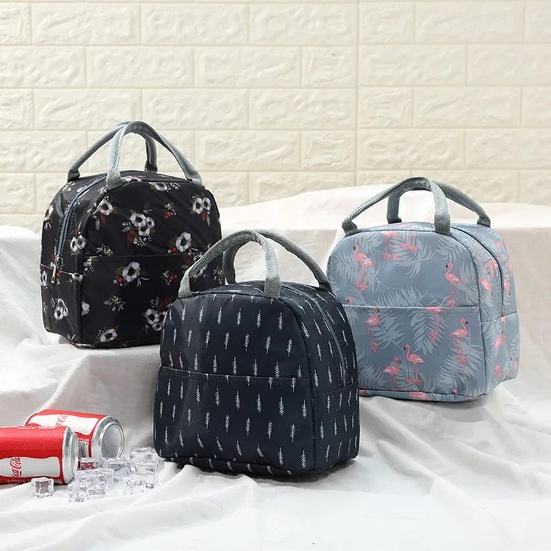 Кактус Сумка переноска для ланча Изолированная Оксфорд термоупаковка еды сумки