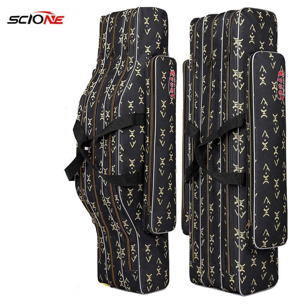 125 / 130 см Портативная сумка для удочки переноски рыболовных снастей чехол