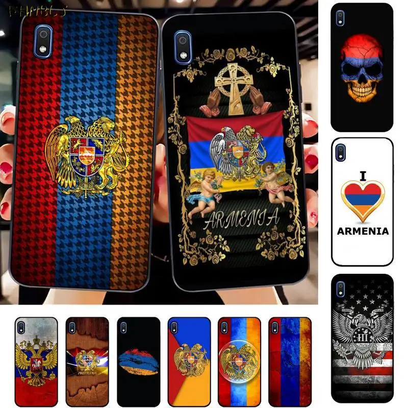 

FHNBLJ Armenia Flag Soft Rubber Phone Cover for Samsung A10 20s 71 51 10 s 20 30 40 50 70 80 91 A30s 11 31 21