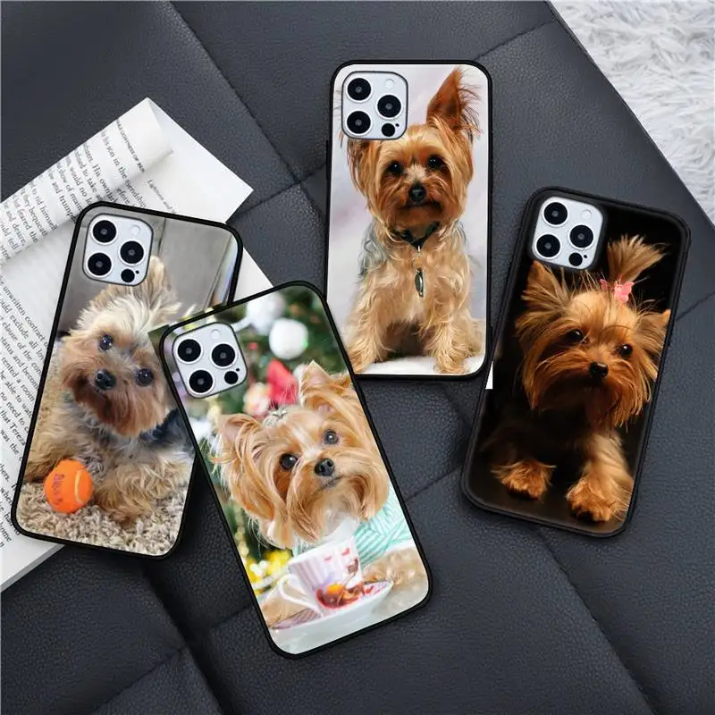 

Mini Yorkshire Terrier Dog Phone Case for iPhone 11 12 13 pro XS MAX 8 7 6 6S Plus X 5S SE 2020 XR mini