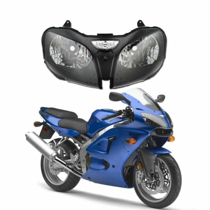 Фара для мотоцикла головная лампа в сборе Kawasaki Ninja ZZR600 05 08 ZX6R 00 02 ZX9R 03|for kawasaki|light