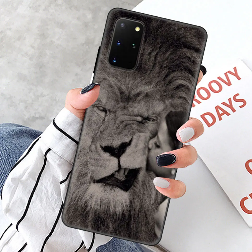 Мягкий силиконовый чехол для Samsung Note 10 S10 Lite S20 Plus Ultra A91 A81 A71 A51 телефона king Tiger