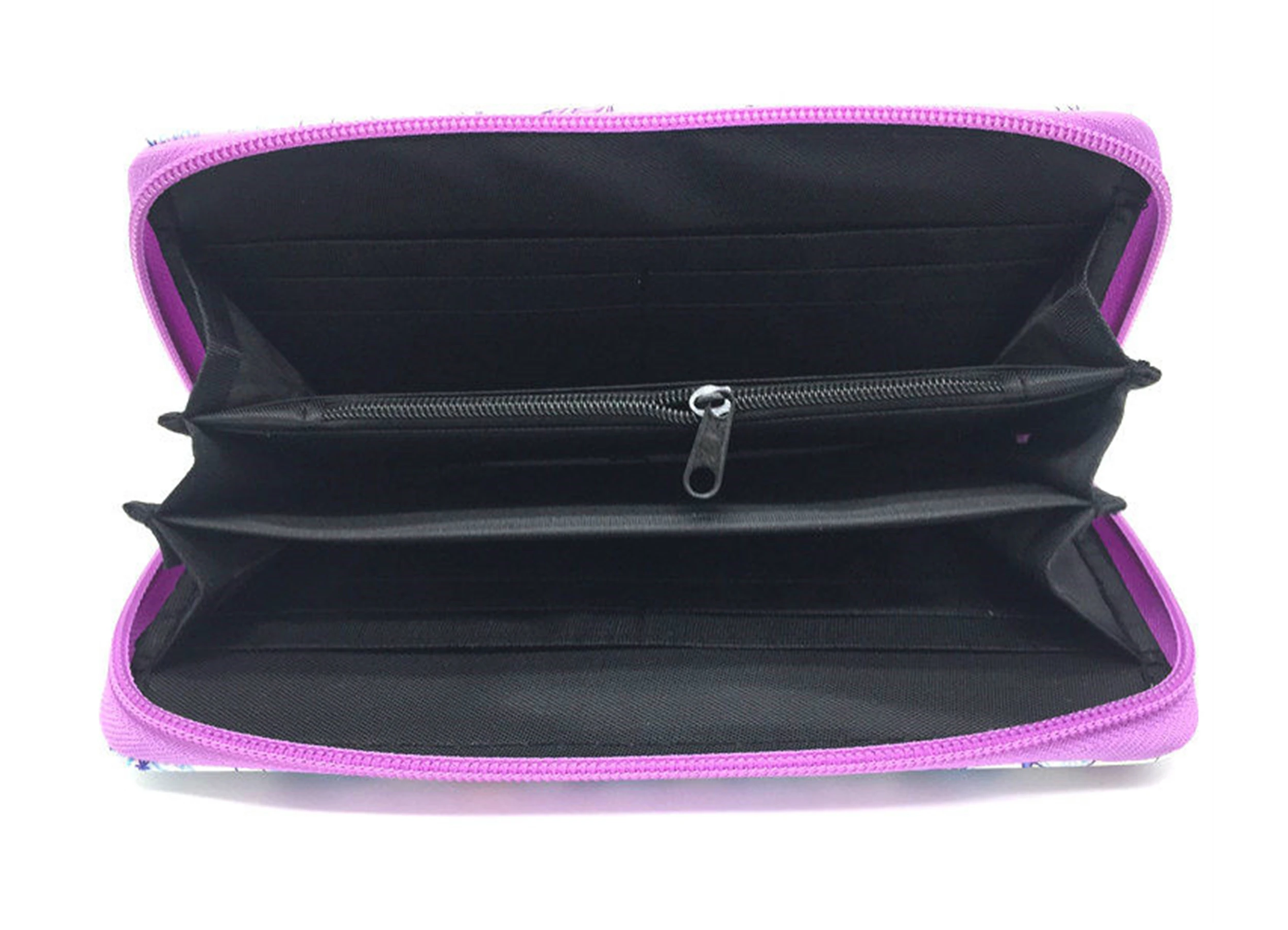 Длинный кошелек с логотипом мультяшного белого медведя для кредитных карт