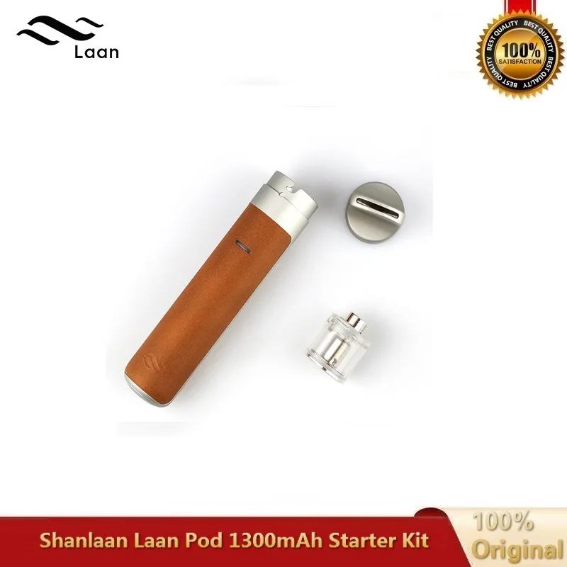 Оригинальный Shanlaan Laan Pod 1300 мАч стартовый набор 40 Вт мод с баком 2 мл все в одном
