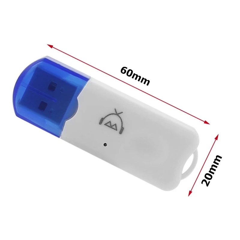 USB Bluetooth приемник аудио стерео адаптер беспроводной громкой связи ключ комплект