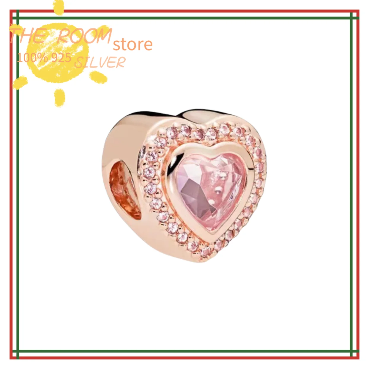 

Hot genius 100% 925 Sterling Silver Pendant Beads for original Pando Charm Bracelet women's DIY jewelry