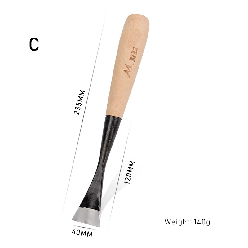 

Woodcut Tools Chisels Knife Gouges Carving Craft Carpenter Woodworking DIY Hardwood Handle Professional 5mm - 40mm