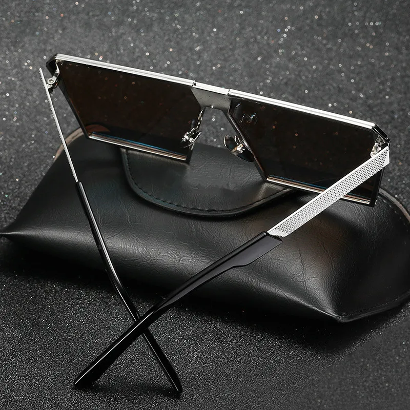 Xiasent Brand design colorful new sunglasses ladies fashion glasses square trend big box UV400 | Аксессуары для одежды