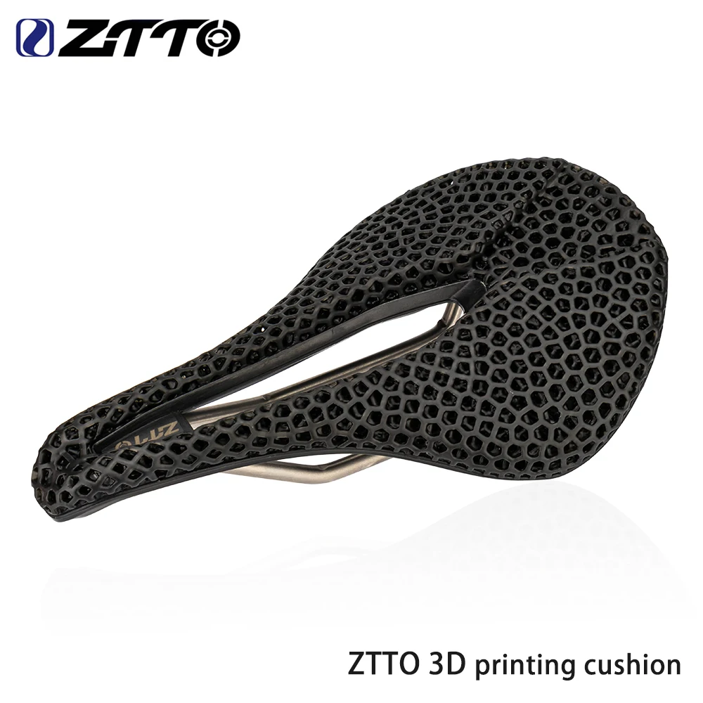 Велосипедное седло ZTTO с 3D принтом титановые направляющие запатентованный