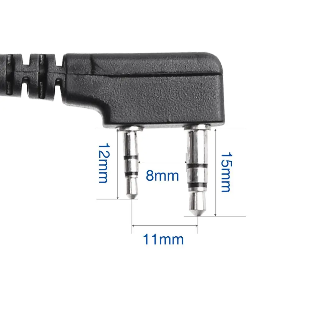 

Baofeng 2 Pins Plug Upgrade CH340 USB Programming Cable For Baofeng UV-5R UV-82 BF-888S GT-3 Walkie Talkie Two Way Radio UV5R