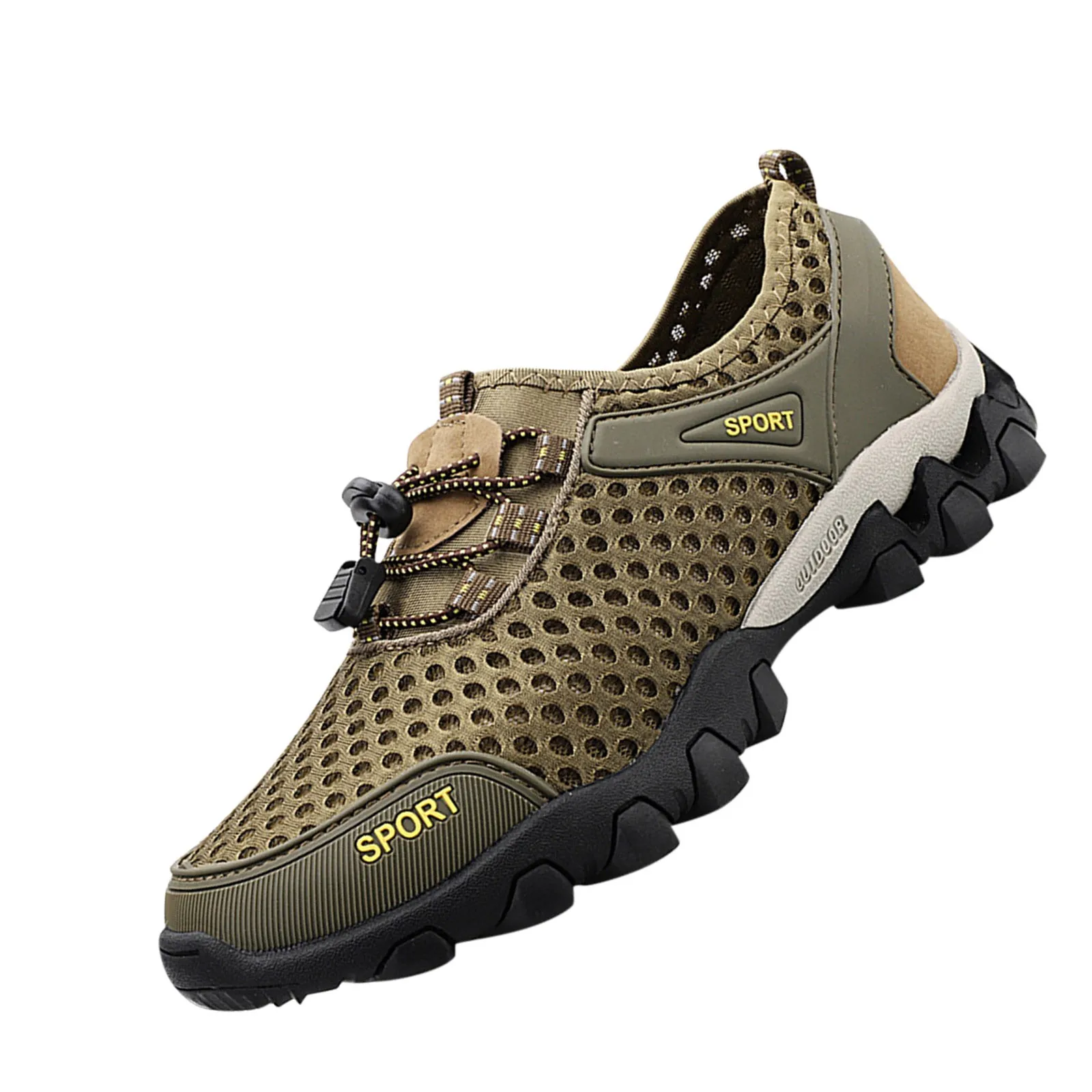 

Summer youth ultra-thin sports Men's Breathable Casual Hollow Mesh Sports Shoes Outdoor Hiking Shoes casual all-match men shoes