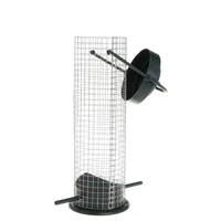 bird feeder outdoor hanging mesh feeding portable wild birds plastic supplies products park garden tree container