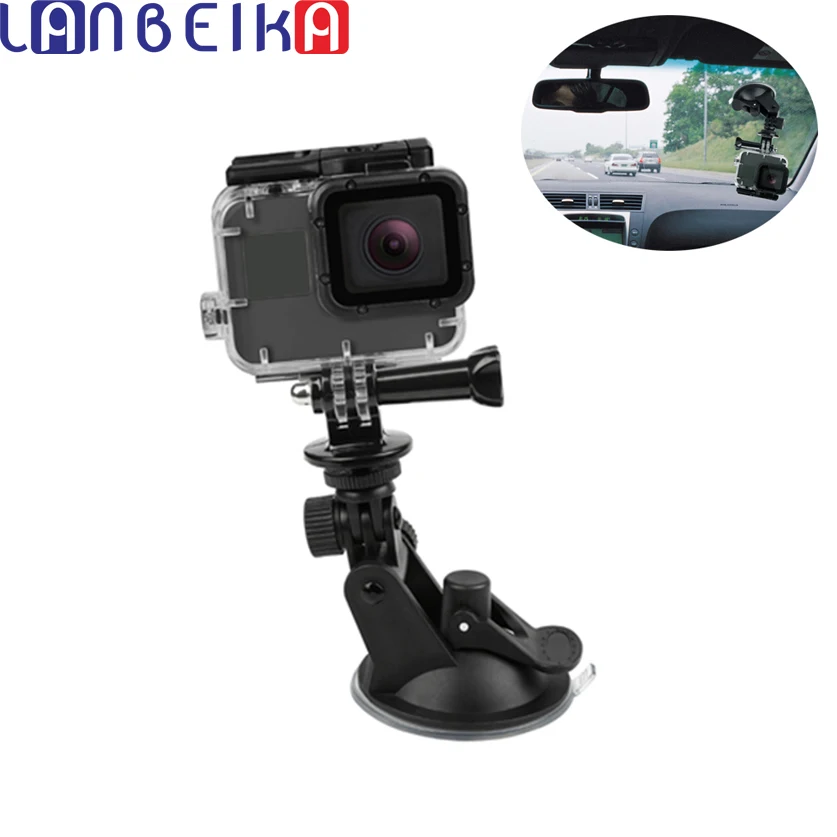 Держатель LANBEIKA на присоске для GoPro 9 8 7 6 SJCAM SJ8 SJ9 DJI OSMO YI|Чехлы экшн-камер| |