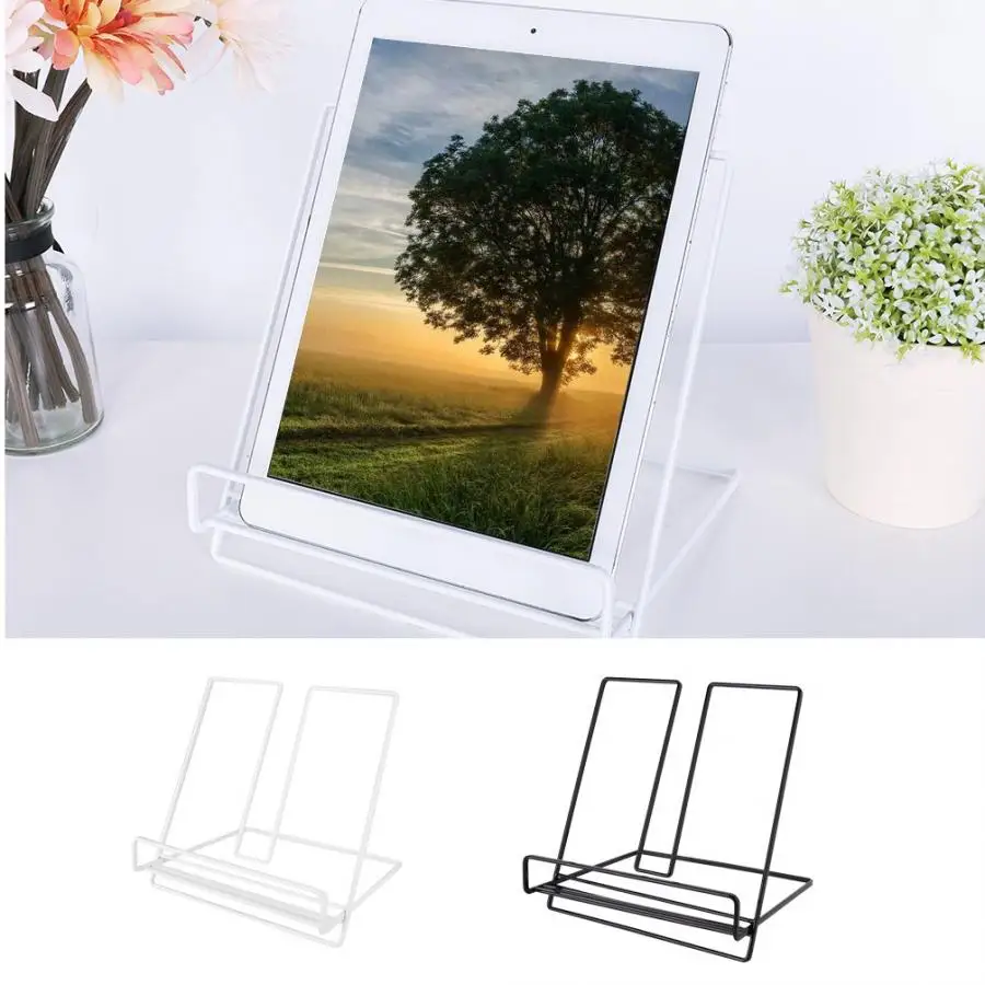 Reading Bookshelf Bracket Iron Innovative Tabletop Book Shelf Rack Holder Tablet Computer Stand Home Decoration | Дом и сад