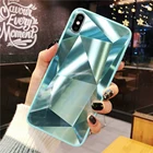 Зеркальный 3D-чехол с алмазами для iPhone 12, 11 Pro, X, XS Max, XR, чехол для телефона iPhone 6, 6s, 7, 8 Plus, 7plus, 8 plus, чехол