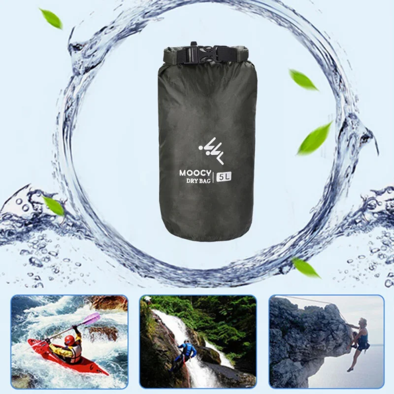 

5L/20L/50L Waterproof Dry Bag Roll Top Sack Rafting Boating Swimming Organizer Beach Storage Bag Outdoor Kayak Drifting Bag