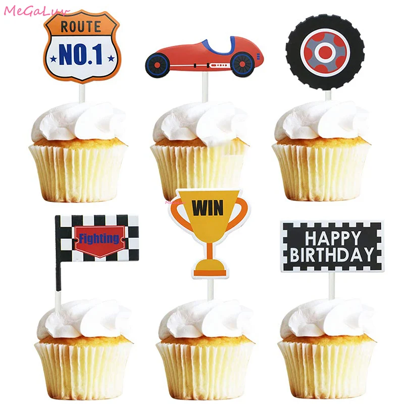 6 шт./компл. С Днем Рождения Торт фигурки жениха и невесты Win боевые NO.1 трофей