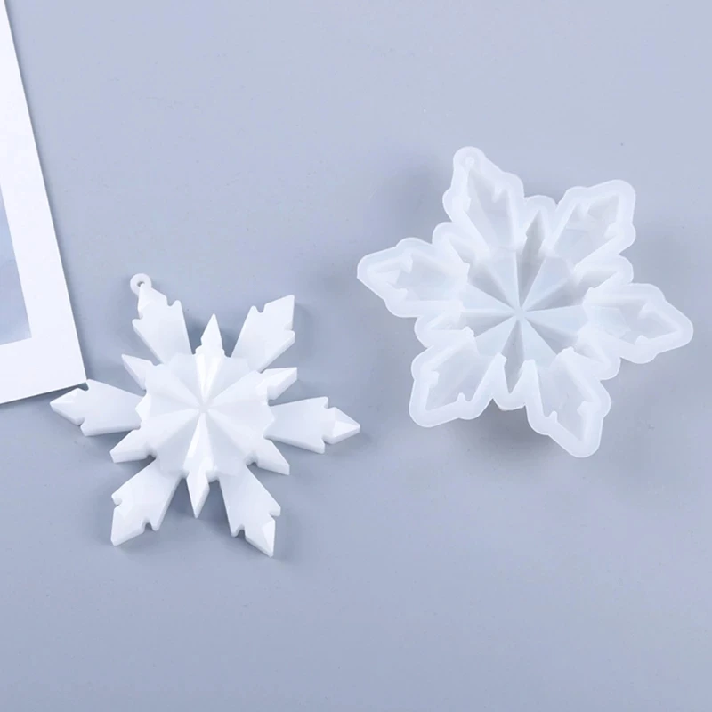 Хрустальная подвеска Рождественская Снежинка звезда восьмиугольный кулон