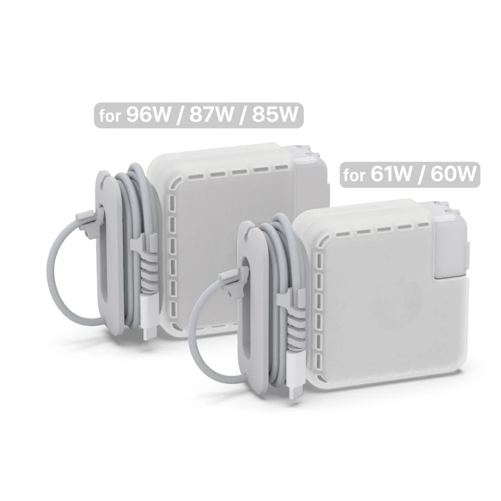 Защитный чехол для Apple MacBook Air Pro Retina 12 13 15 16 USB C 29 Вт/30 Вт/60 Вт/61 Вт/85 Вт/87 Вт/96