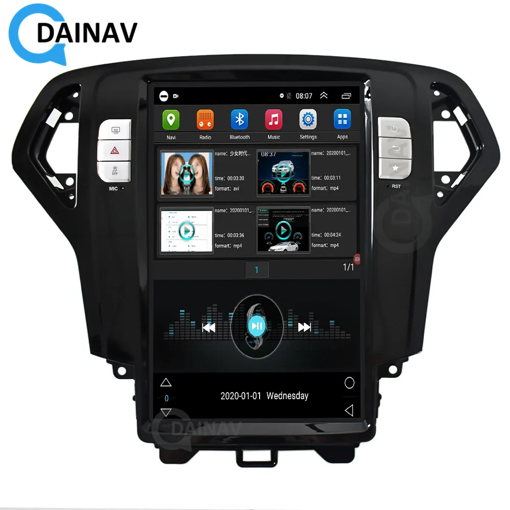 Автомобильный мультимедийный видеоплеер с сенсорным экраном стерео для FORD mondeo