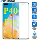 Закаленное стекло KEYSION для Huawei P40, P40 Pro +, защита экрана, HD, прозрачное, полное покрытие, стекло для Huawei P40 Lite, E, Nova 7i