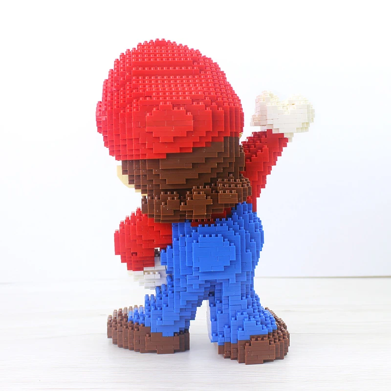 

HC 1005 Super Hero Marioed Video Game Model Building Blocks Kit Mini Diamond Blocks Bricks Building Toy for Children Kid Gifts