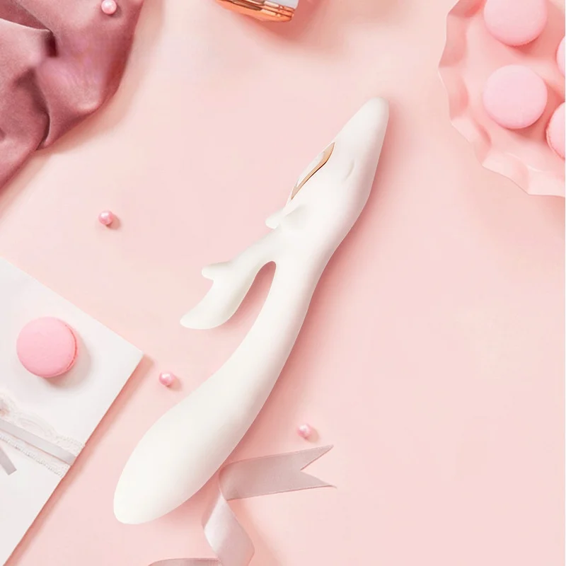 Женский Вибратор с двойной головкой водонепроницаемая секс-игрушка для взрослых