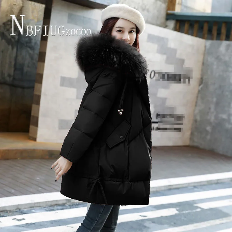 

7 Colors Can Choose Winter Women Parkas Hooded Windproof Female Overcoat
