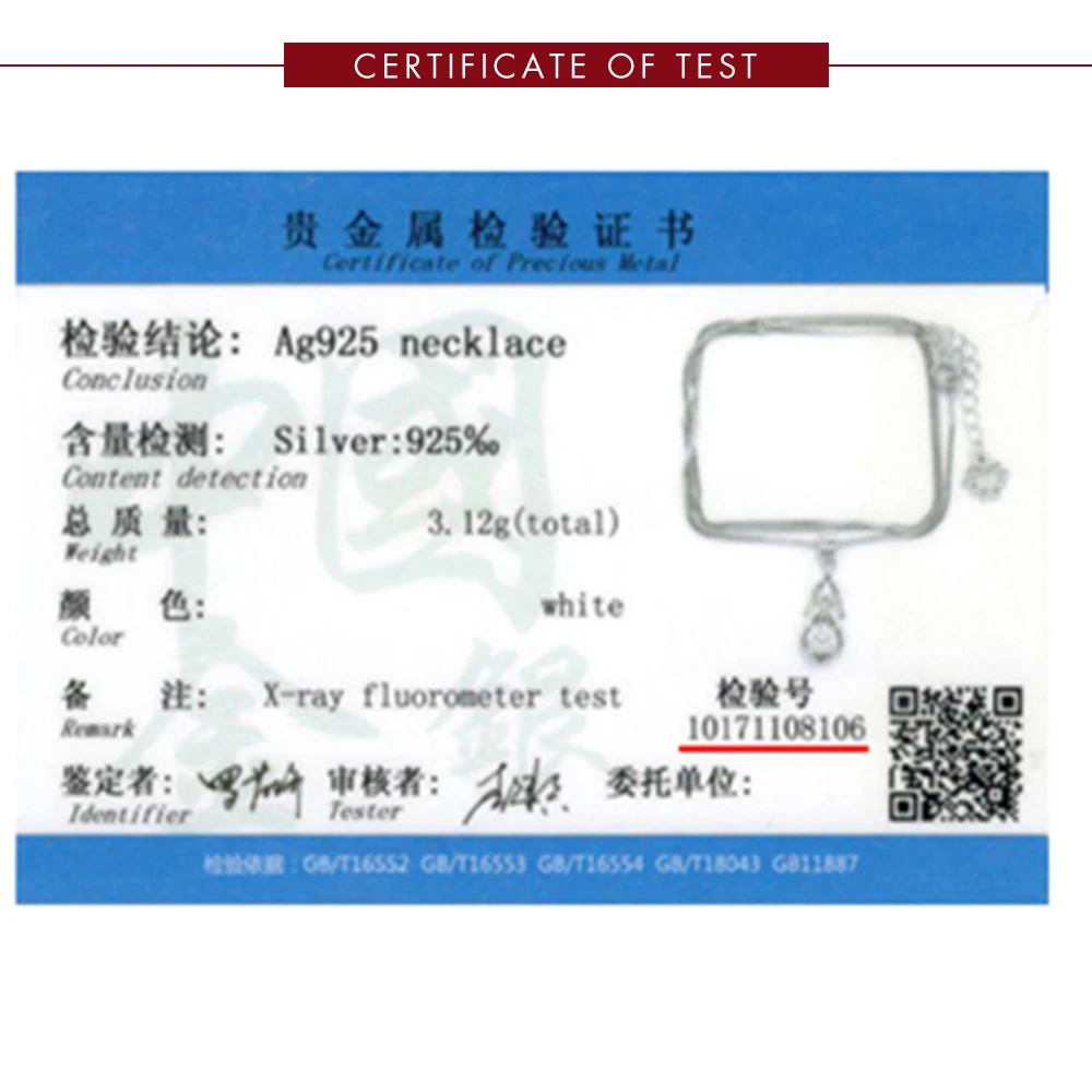 

LEKANI 925 Sterling Silver Minimalist Flower Shape Original Pendant Necklaces Women Classic Cubic Zirconia Necklace Charms