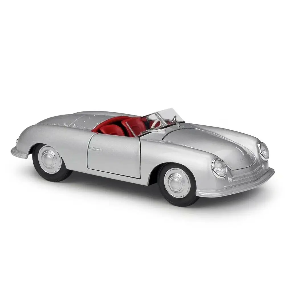 Welly 1:24 1948 Porsche 356 литая под давлением модель гоночный автомобиль Новый в