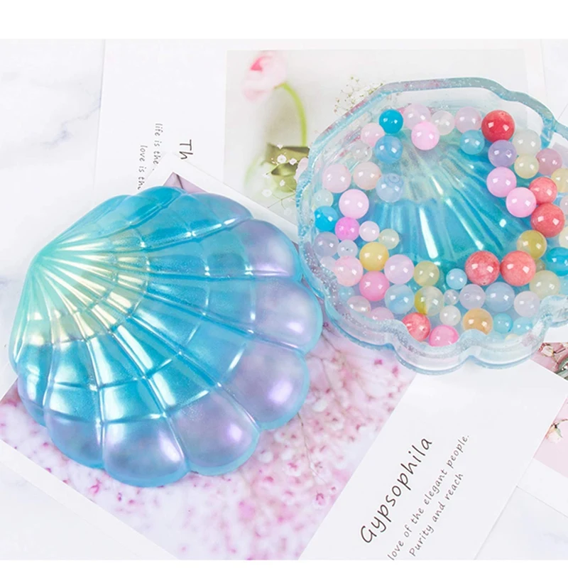 

Silicone Box Molds with Shell Resin Mold, Heart Epoxy Mold, Round Mold, Resin Silicone Molds for Art Casting Resin
