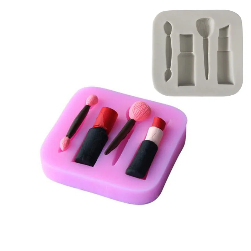 Силиконовая форма для макияжа помады торта 3D мыла шоколада декоративная выпечки