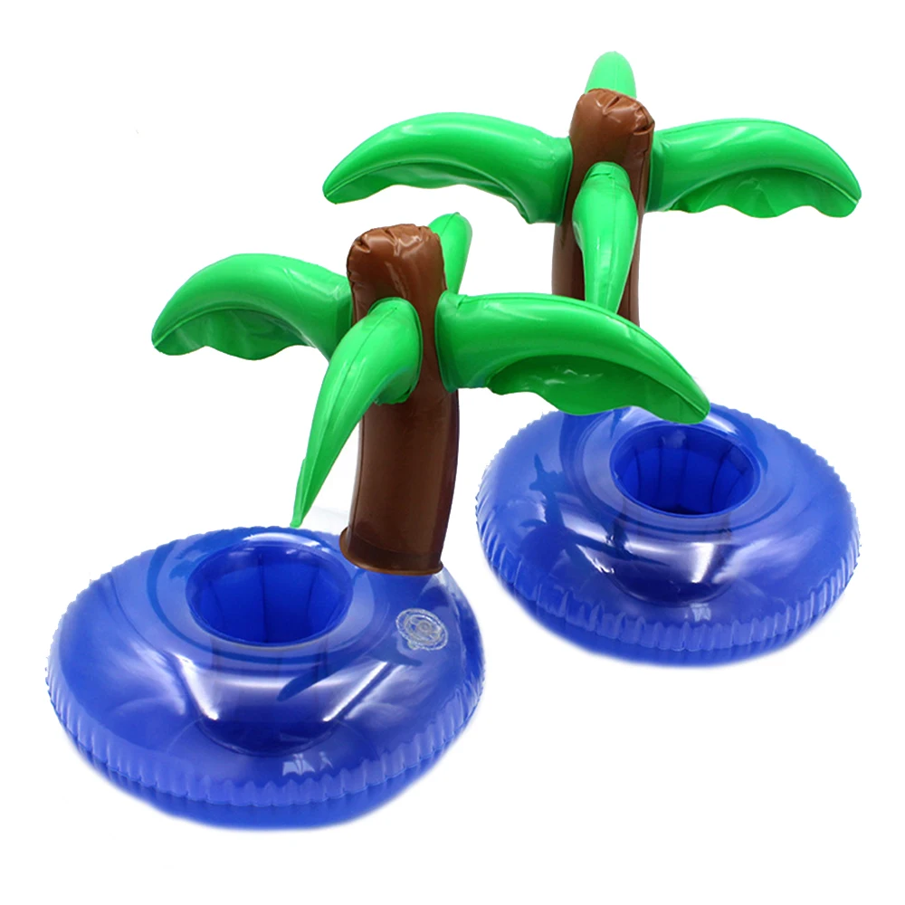 

Inflatable Cup Holder Floating Drink Holder Swimming Pool Float Bathing Pool Toy Party Decoration Bar Coasters Outdoor